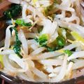 まぁむかんとりぃ's cooksnap of when they made ＊小松菜ともやしのナムル＊甘めです.