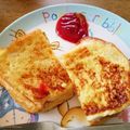しのぷっち's cooksnap of when they made ベーコンチーズフレンチトースト.