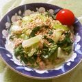 えれぼん's cooksnap of when they made 青梗菜とツナのサラダ.