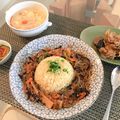 モアナ主婦's cooksnap of when they made アレンジ）麻婆春雨のあんかけチャーハン♪.