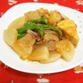 mmameco's cooksnap of when they made がんものトマトソース煮.