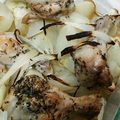 かぴーな's cooksnap of when they made 手羽元のグリル ローズマリーポテト添え♡.