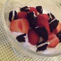 ルリナ's cooksnap of when they made 簡単スイーツ♡苺＆オレオ＆ヨーグルト♡.