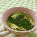 赤い電話's cooksnap of when they made ほうれん草のかきたまスープ.