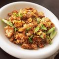 もも926's cooksnap of when they made キャベツと鮭のガーリック炒飯.
