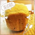 たんぽぽしぃ's cooksnap of when they made ＨＢに全てお任せ！もちっレーズン米粉パン.
