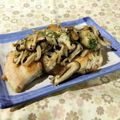 kururin18's cooksnap of when they made 鮭のムニエル・キノコバター塩ポン酢.