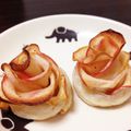 イケメンまっさん's cooksnap of when they made バラのアップルパイ.