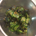 るぱんのママ's cooksnap of when they made 簡単！きゅうりとわかめの酢の物.