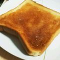 あさここなっつ's cooksnap of when they made 不思議なカリカリハニートースト.