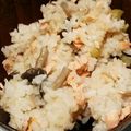 めいまーる's cooksnap of when they made 簡単♪鮭と木の子の炊き込みごはん.