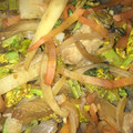 カニーヘン's cooksnap of when they made 簡単☆時短☆そぎ大根と豚肉の煮物.