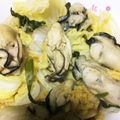 うなちゃん！'s cooksnap of when they made 白菜・ねぎ・牡蠣のうまうま蒸し.