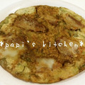 papikun's cooksnap of when they made 九条ネギ焼き.