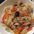 くまみっちー's cooksnap of when they made 簡単！パッタイ風焼きうどん.