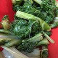 えっちゃん0303's cooksnap of when they made 不断草の辛子和え.