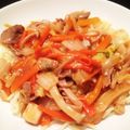 プーさんママ♪'s cooksnap of when they made 冷やし中華袋麺で中華あんかけ麺.