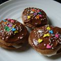 manapapa's cooksnap of when they made マシュマロをサンドした不思議チョコケーキ.