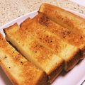 Lalala：）'s cooksnap of when they made ＊クレイジーソルトで食パンアレンジ＊.