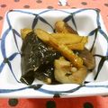 Haru Haru's cooksnap of when they made ごぼうと昆布と椎茸の梅煮.