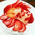 ゆーか❀'s cooksnap of when they made 苺のショートケーキ.