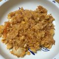 楓✿椛's cooksnap of when they made ズボラキムチチャーハン.