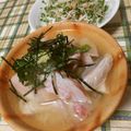 よちりん's cooksnap of when they made 残った刺身でお茶漬け♪.