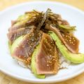 ヨーツ's cooksnap of when they made 超簡単マグロアボガド丼～★トロうま.