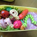 ゆずぴぃや's cooksnap of when they made ペロペロキャンディー（キャラ弁おかず）.