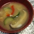 まっきー♪３７'s cooksnap of when they made これアリです♪ズッキーニのお味噌汁.