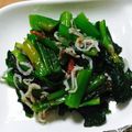 クックLUJX5K☆'s cooksnap of when they made 簡単♪小松菜の梅じゃこゴマ合え.