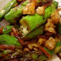 Pecoe's cooksnap of when they made アスパラと胡桃のニンニク醤油炒め.