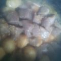 ☆しいたんママ☆'s cooksnap of when they made 里芋とこんにゃくの甘味噌煮.