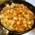 ☆あいたん's cooksnap of when they made マーボー大根☆ご飯にかけちゃおう！.