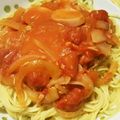 みちるとわたる's cooksnap of when they made ツナのトマトクリーム風☆パスタ.