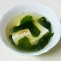 taako1552's cooksnap of when they made 豆腐とわかめの中華スープ.