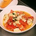 まりぺん's cooksnap of when they made トマトと豆腐の炒め物〜バジル風味.