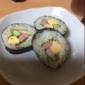 ちゃぶこりん's cooksnap of when they made ＊節分の恵方巻き☆サラダ巻き＊.