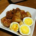 mayu。's cooksnap of when they made 豚の角煮は圧力鍋なしでも柔らか～い♡.