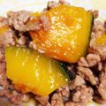 sh1zu9u's cooksnap of when they made かぼちゃのひき肉あんかけ.