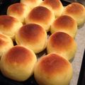ゆめひと's cooksnap of when they made ふわんふわん♡まんまる焼き芋パン.