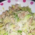 るんちゃそ's cooksnap of when they made 糖質制限♪豚肉とｷｬﾍﾞﾂの塩炒め★.