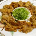 しのばぁたん's cooksnap of when they made 豚・から揚げ風フライパン焼き.
