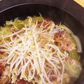 なかよししまい's cooksnap of when they made 土鍋で作る♪白菜とハンバーグのコトコト煮.