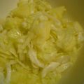 liutan's cooksnap of when they made キャベツと林檎のオリーブサラダ.