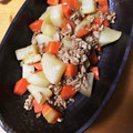 かずたんママ☆'s cooksnap of when they made 豚ひき肉と大根の煮物.