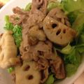 クックYEPDPQ☆'s cooksnap of when they made 根菜と豚こまのポリポリ丼.
