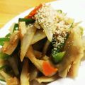 まりもＳＰ's cooksnap of when they made ちくわピーマンれんこん入り具沢山きんぴら.
