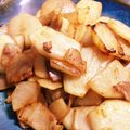 クック1XUQ2P☆'s cooksnap of when they made 美味しい副菜♪　カブ＆ベーコンの炒め物.