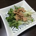 ﾍﾞｰｽﾒｲｸ's cooksnap of when they made おつまみ無い？パパッとカイワレツナ缶.